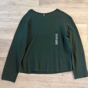 Uniqlo 3D Knit Cotton Sweater